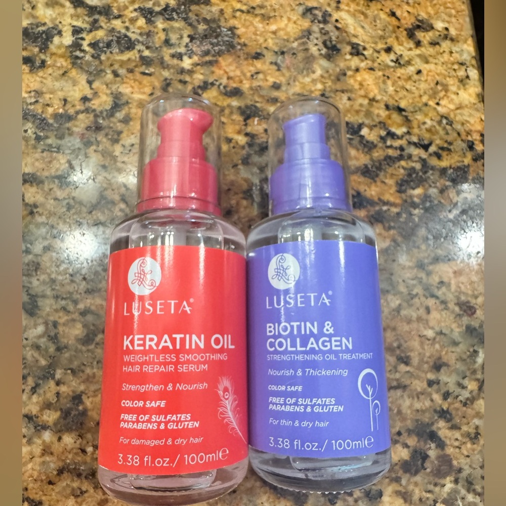 Luseta strengthening oil, treatment and smoothing hair serum